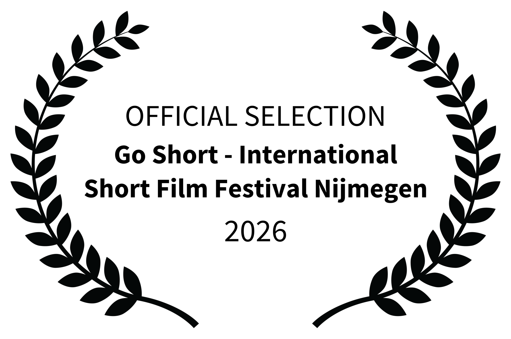 Official Selection laurels for Go Short International Short Film Festival Nijmegen 2026